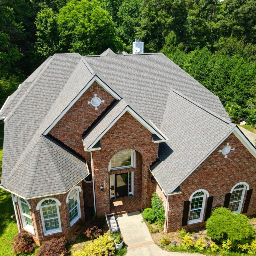 home with roof