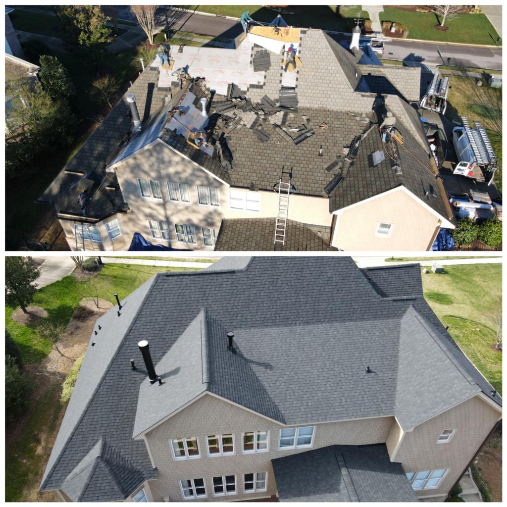 Before & After Roofing - ABJ Roofing, Inc. | Repair And Roofing Company ...